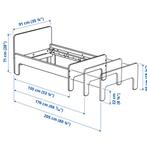 Slakt + Innerlig ( meegroeibed + matras), Enlèvement, Comme neuf