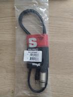 Stagg SAC1MPSXF audiokabel Mini jack male / XLR female, Ophalen of Verzenden, Nieuw