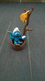 Supersmurf in badkuip 4.0235, Ophalen of Verzenden, Gebruikt, Verschillende Smurfen, Poppetje, Figuurtje of Knuffel
