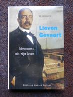 Lieven Gevaert  Momenten uit zijn leven, Boeken, Biografieën, Nieuw, Ophalen of Verzenden, W. Janssens