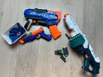 2 Nerf geweren + 1 ander merk, Ophalen, Zo goed als nieuw