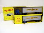 Matchbox MP M-9 Inter-State Double Freighter COOPER-JARRETT, 1:50 ou moins, Enlèvement ou Envoi, Comme neuf, Camion