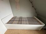 1 persoonsbed Ikea met logeerbed en 2 lades, Une personne, Enlèvement, Utilisé, Bois