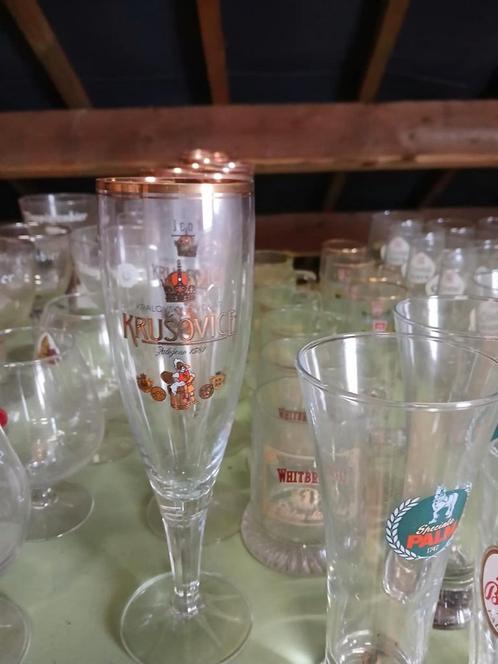 Bierglazen verschillende soorten en merken, Verzamelen, Glas en Drinkglazen, Zo goed als nieuw, Ophalen
