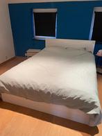 Lit 2 personnes, Enlèvement, Blanc, Deux personnes, 140 cm