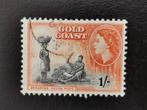 Gold Coast 1952-54 - cacao verwerking, Postzegels en Munten, Ophalen of Verzenden, Overige landen, Gestempeld
