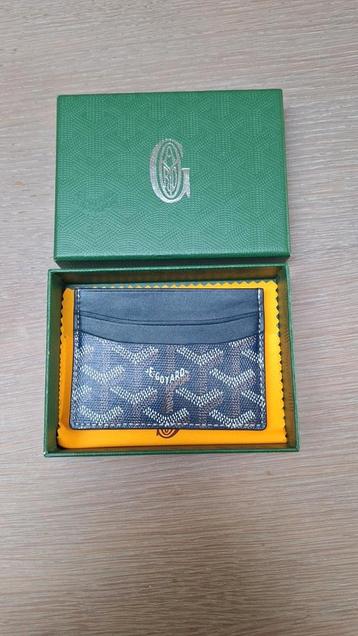 Goyard cardholder DeepBlue beschikbaar voor biedingen