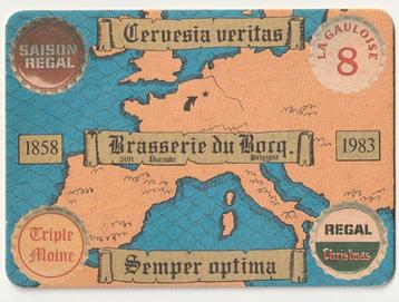 Bierviltje Cervesia Veritas Brasserie du Bocq Semper Optima beschikbaar voor biedingen