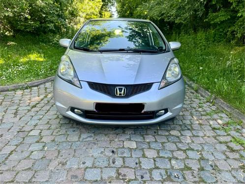 Honda jazz 1.4i 66000km!!!, Auto's, Honda, Jazz, USB, Benzine, Euro 4, Monovolume, 5 deurs, Automaat, Zilver of Grijs, Grijs, Leder