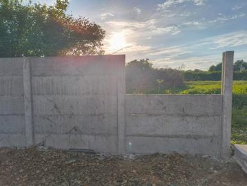 Beton platen voor schutting/ tuinhuis gratis, Tuin en Terras, Ophalen, Zo goed als nieuw