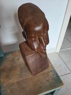 Afrikaanse mannenbuste., Ophalen of Verzenden