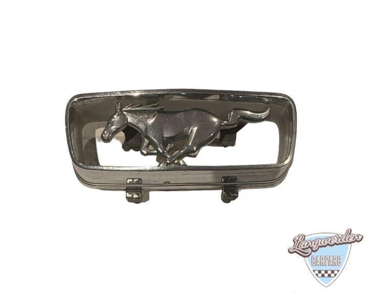Ford Mustang 64-66 ornament grille embleem, logo, Auto-onderdelen, Carrosserie, Ford USA, Gebruikt, Ophalen of Verzenden