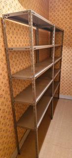 2 metalen opbergrekken, Huis en Inrichting, Kasten | Stellingkasten, Ophalen