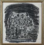 Freddy Reynaert - Houtskooltekening, Ophalen of Verzenden