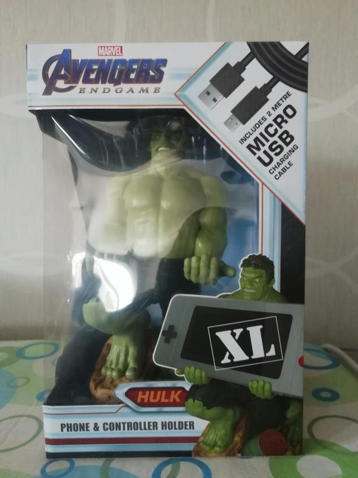 MARVEL Avengers Hulk Telefoon- en controllerhouder, Kinderen en Baby's, Speelgoed | Actiefiguren, Nieuw, Ophalen of Verzenden