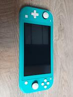 Nintendo switch lite met oplader en case, Games en Spelcomputers, Spelcomputers | Nintendo Switch Lite, Ophalen, Turquoise, Zo goed als nieuw