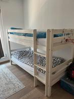 Lit superposé blanc en bois, Kinderen en Baby's, Kinderkamer | Stapelbedden en Hoogslapers, Ophalen, Gebruikt