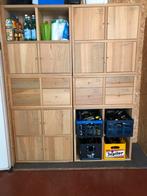 5 houten kubus kasten, Huis en Inrichting, Kasten | Boekenkasten, Ophalen, Gebruikt