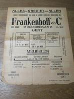 OUD DOCUMENT RECLAME GENT - BEKIJK !, Envoi, Utilisé