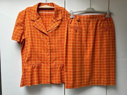Ensemble orange Modalini - Taille 42/44 --, Vêtements | Femmes, Habits de circonstance, Comme neuf, Autres types, Taille 42/44 (L)