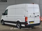 Volkswagen Crafter 136pk Elekrisch Automaat L3H3 115km WLTP, Stof, Gebruikt, Wit, Parkeersensor