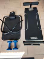 Fitnessbank + buikspiertrainer + 2 dumbells 1,5kgr Domyos, Sport en Fitness, Ophalen, Gebruikt, Fitnessbank