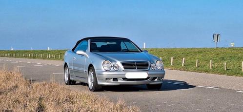 Mercedes CLK 200 cabrio 2.0, Auto's, Mercedes-Benz, Particulier, CLK, Benzine, Cabriolet, 2 deurs, Handgeschakeld, Zilver of Grijs