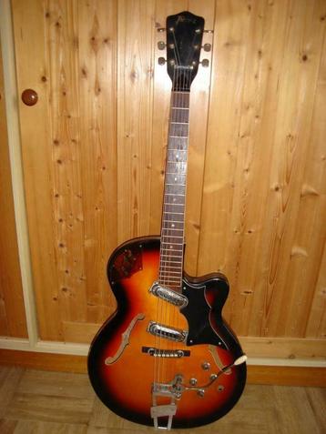 Framus uit 1960 - zeldzame gitaar
