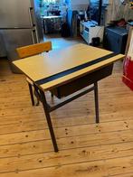 Bureau écolier vintage, Huis en Inrichting, Bureaus, Ophalen, Gebruikt, Bureau