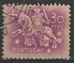 Portugal 1953-1956 - Yvert 776 A - Koning Dinis - 30 c. (ST), Postzegels en Munten, Postzegels | Europa | Overig, Verzenden, Gestempeld