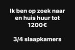 Iemand en en huishuur laat me zeker its weten aub, Immo