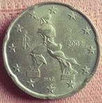 ITALIË: 20 cent 2002 UNC, Timbres & Monnaies, Monnaies | Europe | Monnaies euro, Enlèvement ou Envoi, Monnaie en vrac, Italie