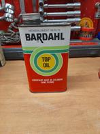 oude lege oliekannen Bardahl smeermiddel met topolie, Verzamelen, Verzenden, Gebruikt, Overige typen