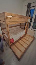 Lit superposé avec espace rangement, Maison & Meubles, 90 cm, Enlèvement, Utilisé, Lits superposés