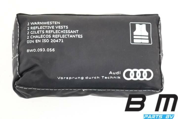 Tasje met 2 veiligheidsvesten Audi A4 8W 8W0093056, Auto-onderdelen, Klein materiaal, Gebruikt