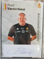 Gezocht Fred Vanderbiest kaartje KV Mechelen, Comme neuf, Enlèvement ou Envoi