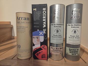 flessenset uit de whiskycollectie beschikbaar voor biedingen