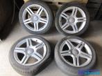 VW SEAT AUDI A4 BANDEN VELGEN 5X112 235 45 17 INCH, Auto-onderdelen, Gebruikt, Audi