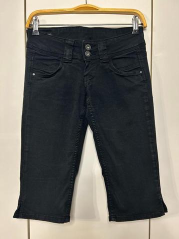 Pepe Jeans zwarte korte broek - Maat 25