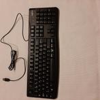 Toetsenbord logitech met usb aansluiting, Computers en Software, Ophalen, Zo goed als nieuw