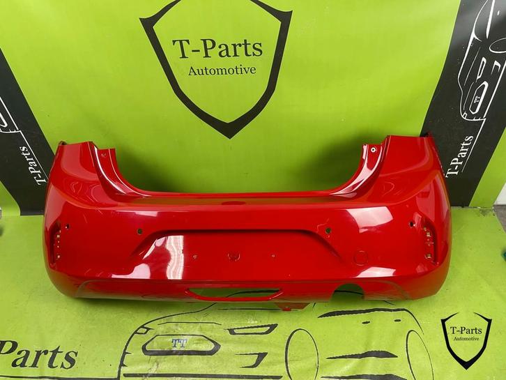 opel corsa F achterbumper 4x pdc ROOD bumper, Auto-onderdelen, Carrosserie, Bumper, Opel, Nieuw