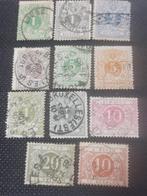 Belgie 1869-1897, Postzegels en Munten, Postzegels | Europa | België, Ophalen of Verzenden, Gestempeld