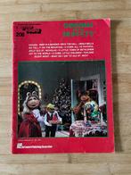 Muziekboek kerst keyboard of piano muppets, Ophalen of Verzenden