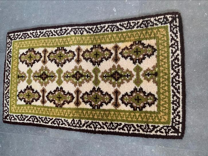Handgeknoopt wollen smyrna vloerkeed, Antiek en Kunst, Antiek | Tapijten, Tafelkleden en Textiel, Ophalen