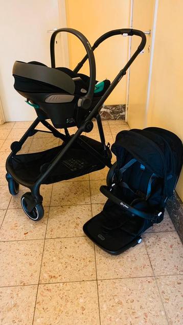 poussette cybex gazelle s2 duo, Enfants & Bébés, Poussettes & Combinaisons, Autres marques, Avec siège auto, Poussette combi, Comme neuf