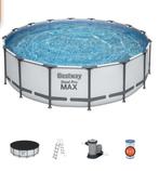 zwembad steel pro max 488x122 met zandfilter en toebehoren, Tuin en Terras, Zwembaden, Ophalen, Gebruikt