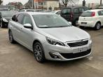 Peugeot 308 SW 1.6L  Diesel 2017 Euro 6b, Auto's, USB, Leder, Bedrijf, 1560 cc