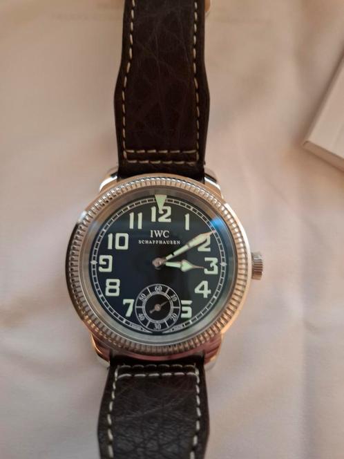 IWC vintage pilot, full set, Handtassen en Accessoires, Horloges | Heren, Zo goed als nieuw, Ophalen of Verzenden