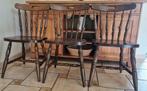 6 mooie vintage keukenstoelen te koop, Huis en Inrichting, Ophalen, Gebruikt