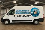 Transport, camionnette, déménagement